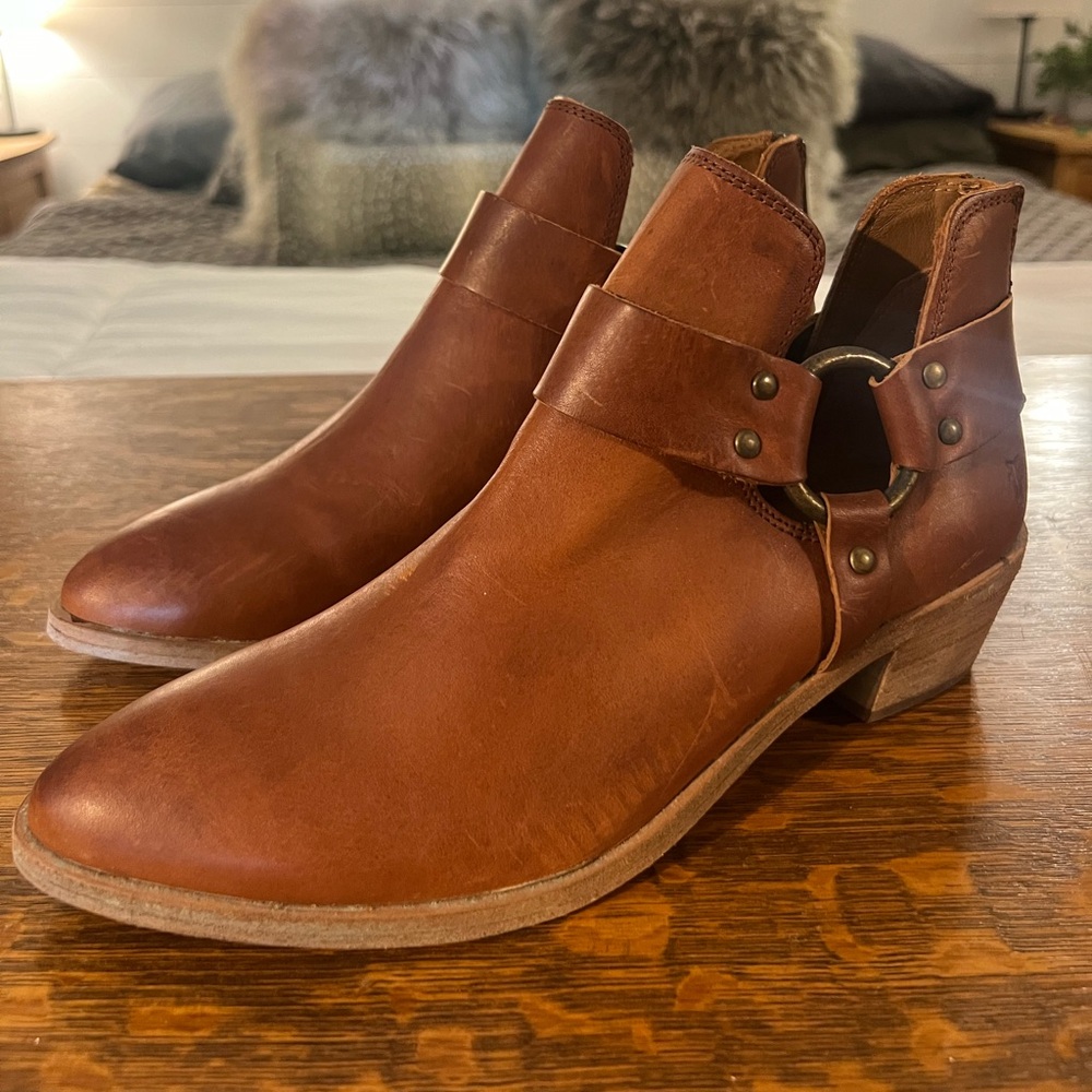 Frye harness booties